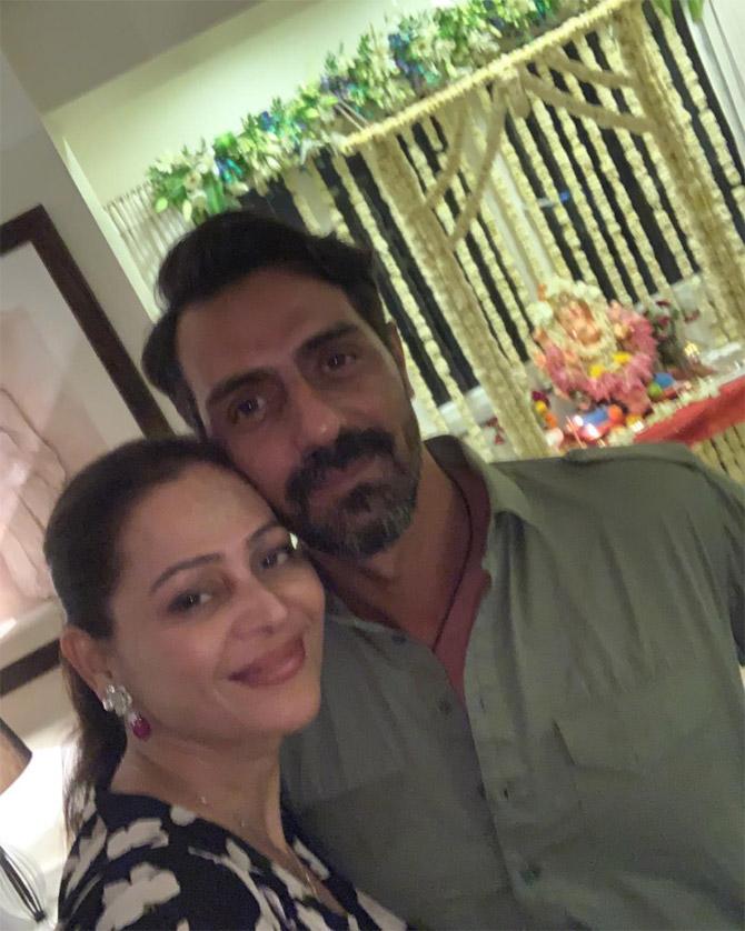 Arjun Rampal's sister Komal Rampal: Arjun's sister Komal is a businesswoman. In 2019, she launched a high street face and body shop in Bandra. She has also launched her own range of beauty products.