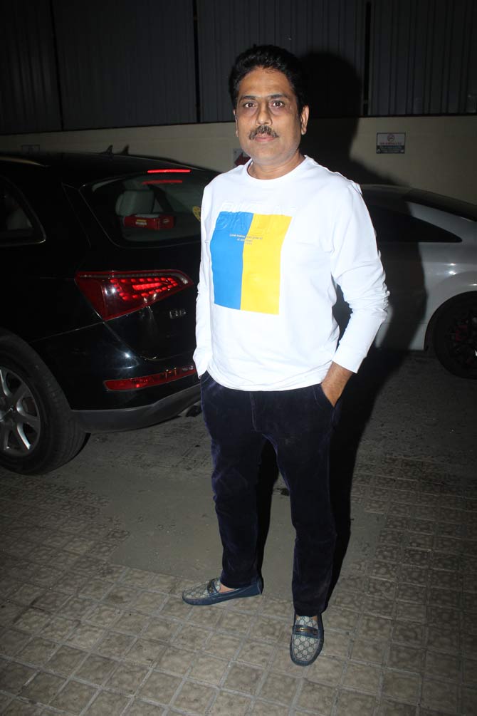 Shailesh Lodha, the Taarak Mehta Ka Ooltah Chashmah fame actor, was also snapped at the screening.