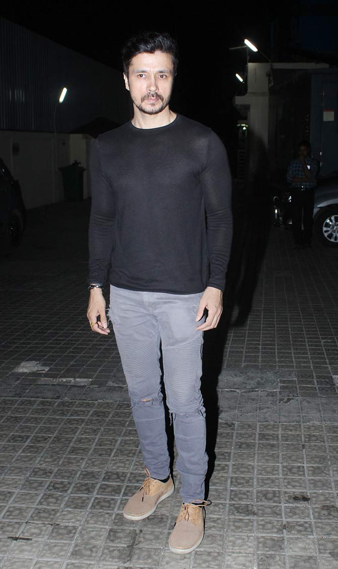Mary Kom star Darshan Kumaar also attended the screening of Devi hosted in Mumbai.