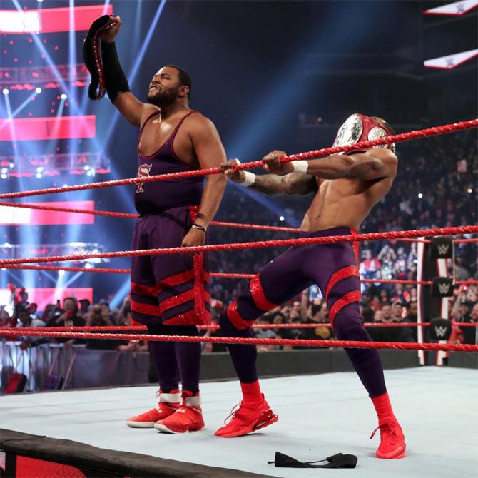 In what could be called a shocker, The Street Profits - Angelo Dawkins and Montez Ford defeated Seth Rollins and Murphy to become the new Raw tag-team champions