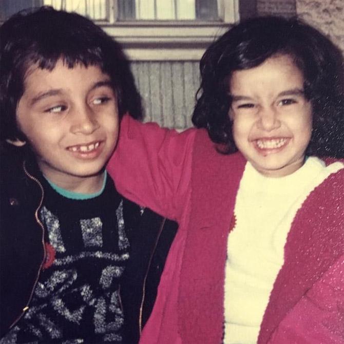 In picture: Siddhanth Kapoor with Shraddha Kapoor. The former was recently quoted saying that he is a super proud brother as his actress sister Shraddha is doing really well in Bollywood.