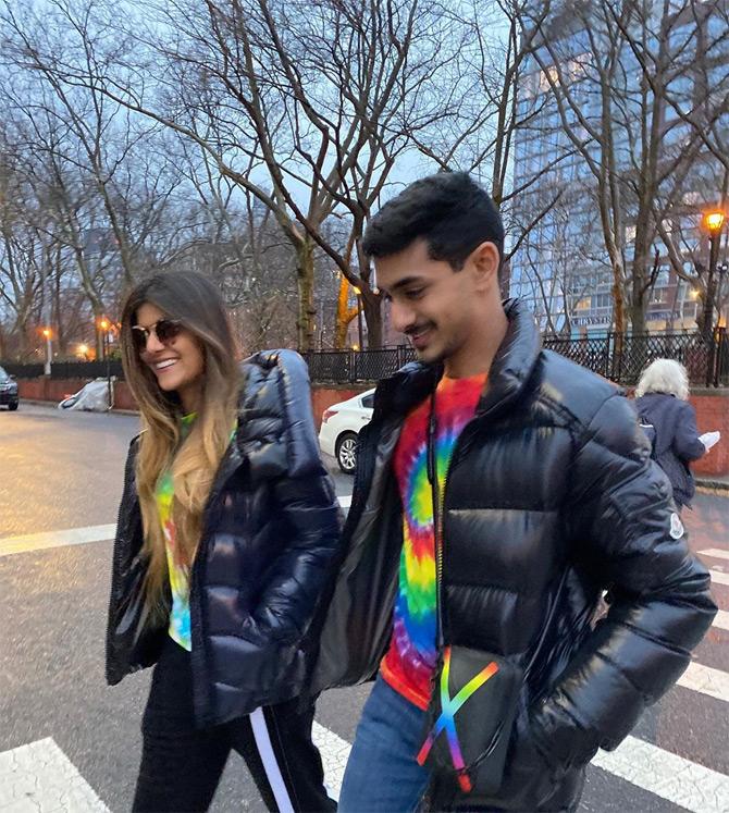 Music sensation Ananya Birla is often seen sharing cute, candid pictures of herself with her younger brother Aryaman Birla. From twinning in black to bonding with each other, Ananya leaves no stone unturned to celebrate her sibling's love with her younger brother. Although three years apart in age, the two seem to be best of friends.