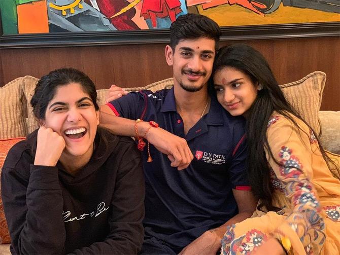 While Ananya carved a niche for herself in the music industry, her brother Aryaman is creating his own legacy in the field of cricket. Both, Ananya and Aryaman are internet sensations and enjoy a fan following on Instagram. The sister-brother duo shares a great camaraderie and it is visible in their photos.