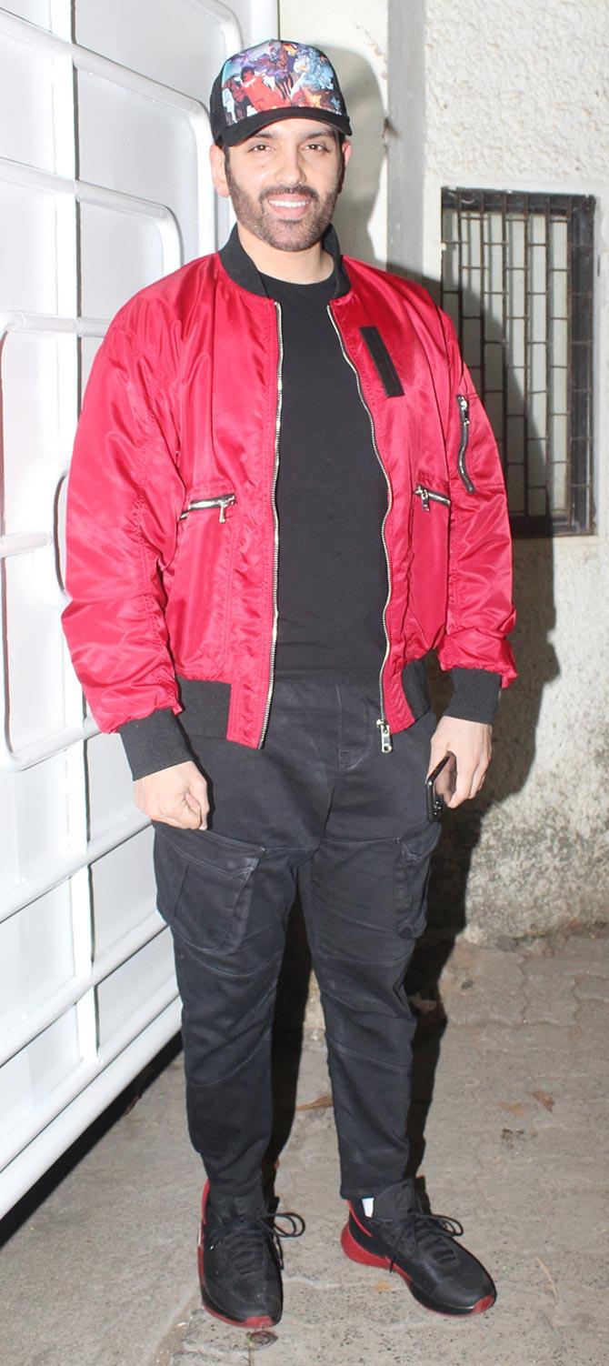 Luv Sinha also attended the special screening of Guilty at the preview theatre in Juhu.