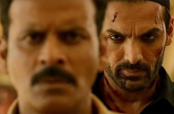 Satyamev Jayate (2018): One brother Veer Rathod (John Abraham) kills corrupt cops by setting them on fire, while another brother Shivansh Rathod (Manoj Bajpayee) is tasked to hunt him down after the body count begins to rise. The story then follows the two brothers in a cat-and-mouse race. The action drama had Aisha Sharma and Amruta Khanvilkar in supporting roles. Satyamev Jayate emerged as a big hit at the box office, and the makers are currently in the process of making a sequel.