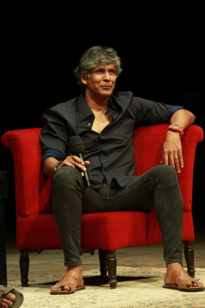 Milind Soman further added, 