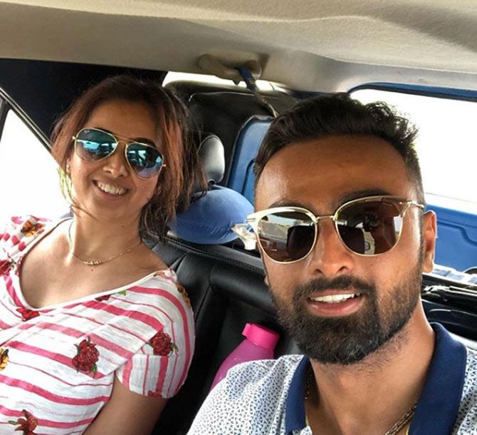 On his sister Dheera's birthday in October 2019, Jaydev Unadkat shared a cool selfie and wished her: Hey birthday girl, thank you for being the best sibling one can ever have! Here’s wishing you another year of good health and happiness.. P.S. I love you even if you don’t like this pic
