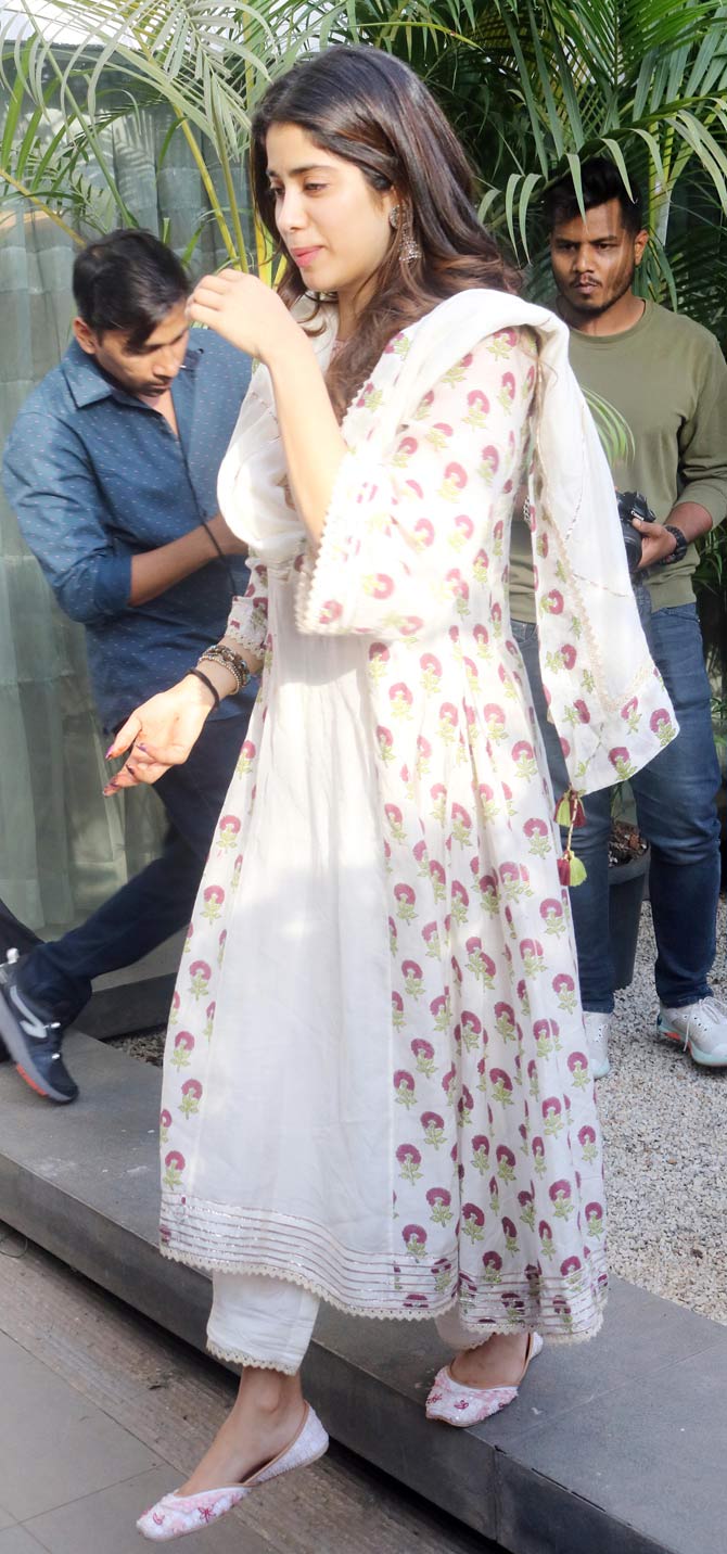Janhvi Kapoor, one of the most-loved actresses among the new crop of actors, turned 23 on March 6. (All pictures/Satej Shinde, Yogen Shah)