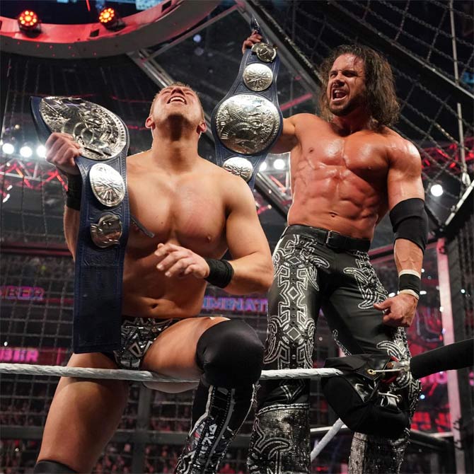 However, the Miz and John Morrison did what they do best and took advantage of the ropes to pin The Usos and retain their tag team titles