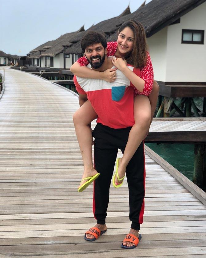Sayyeshaa married Kollywood star Arya in March 2019. Sayyeshaa and Arya fell in love on the sets of their film Ghajinikanth, which released in 2018
