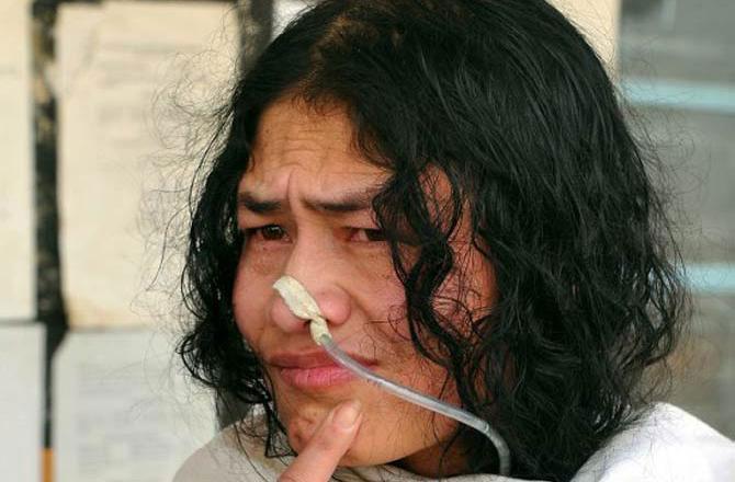 Sharmila was arrested three days later and charged with an 'attempt to suicide' but after that she has been regularly released and re-arrested every year since her hunger strike began.