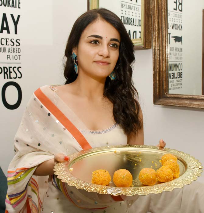 In a recent interview with mid-day, Radhika said that she considers herself fortunate to have bagged the central role in Angrezi Medium. 