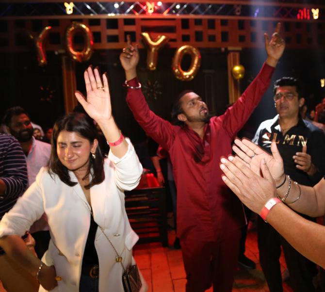 To take his game to the next level, Yo Yo Honey Singh has also tried venturing into the world of acting. He made his acting debut with the 2012 Punjabi film Mirza: The Untold Story, and two years later made his Bollywood debut with The Xpose alongside Himesh Reshammiya.
In picture: Honey Singh truly burned the dance floor at his birthday bash!
