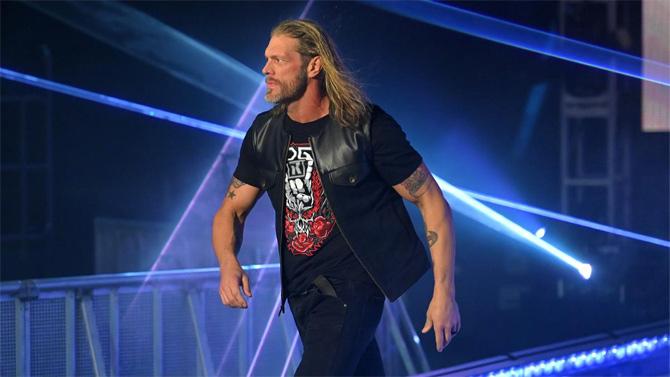WWE'S Rated-R Superstar Edge made his way to the ring to address Randy Orton after he attacked Edge's wife Beth Phoenix two weeks ago. Edge simply had a challenge for Randy - a Last Man Standing match at WrestleMania 36!