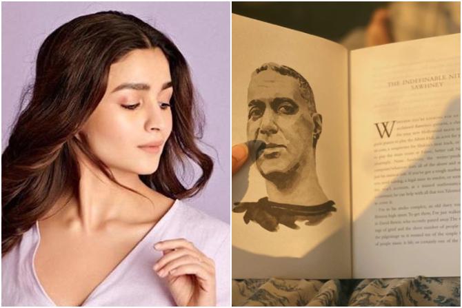 Alia Bhatt: Is reading your hobby? Then perhaps, this picture of Alia Bhatt can motivate you. Alia also encouraged us to stay home and finish a book. Want to read Alia's message? Click here