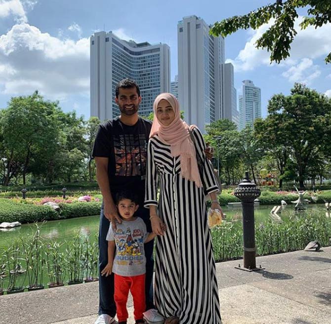 In November 2019. Tamim Iqbal and wife Ayesha welcomed their second child - a daughter named Alishaba Iqbal Khan.
