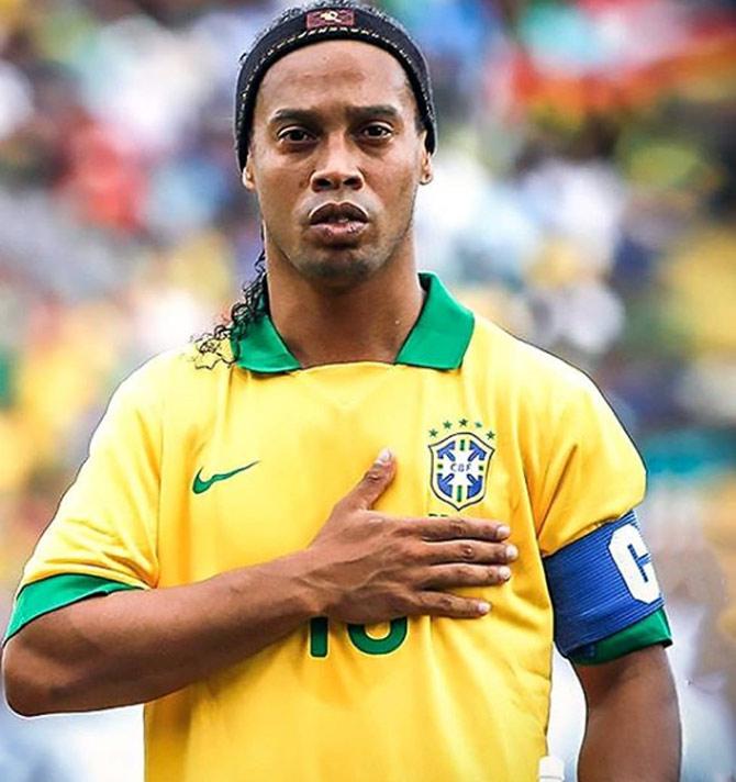 Playing for Brazil, Ronaldinho won the Copa America in 1999, FIFA World Cup in 2002 and FIFA Confederations Cup in 2005.