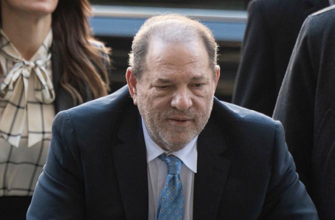 Hollywood producer Harvey Weinstein, in prison in northern New York state after being sentenced to 23 years in jail for rape and sexual assault, was tested positive, US media reported on March 22. (Picture/AFP)