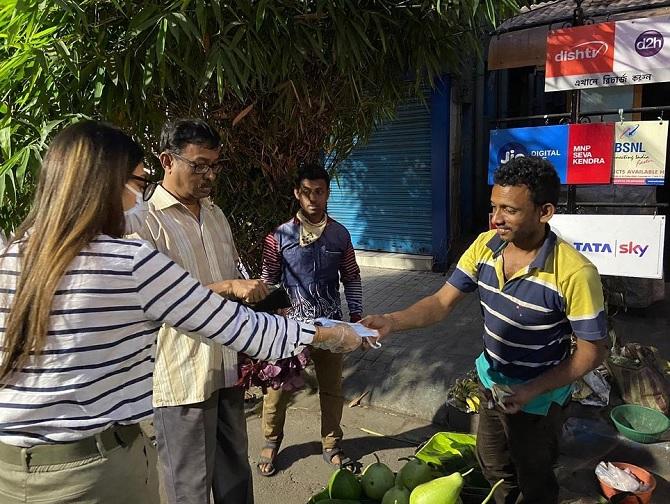 Actress turned politician Nusrat Jahan has been updating her fans through social media as to how she is spending her days in self-quarantine amid the coronavirus outbreak.
