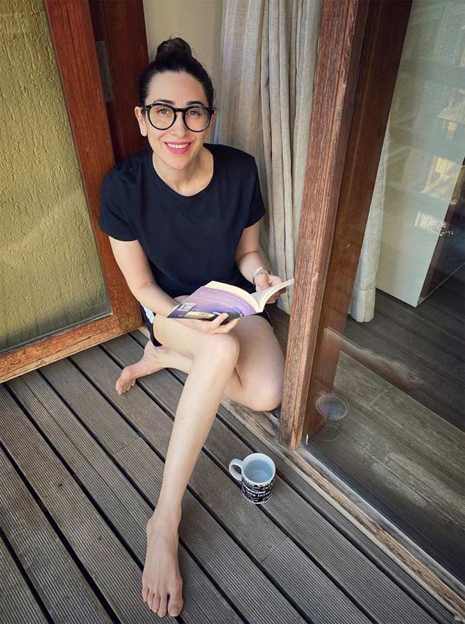 Karisma Kapoor, who has also self-quarantined, shared a positive picture with the caption, 