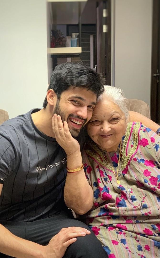 Parth Samthaan: Parth Samthaan, who is currently playing the lead role of Anurag in Kasautii Zindagii Kay, shared this picture with his grandmother on his Instagram handle with the caption, 