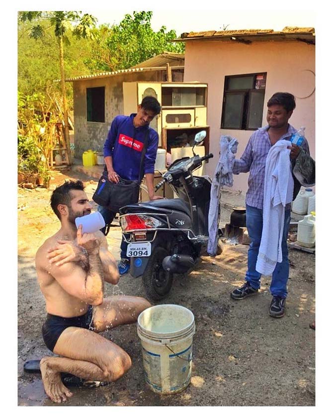 According to a report in IANS, Karan Tacker shot his audition tape for Special Ops in a public toilet! He shared, 