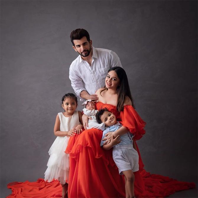 In 2017, Mahhi Vij and Jay Bhanushali decided to adopt the kids of their caretaker, who had been helping Jay for more than a decade. 