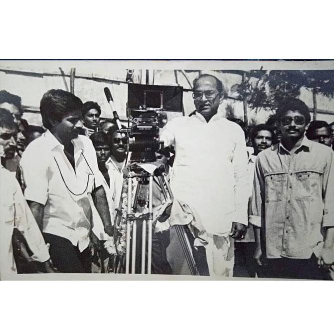 But, there came a turning point in Varma's life, when a friend took him to a video library in Hyderabad. Soon after, he started a video library of himself to make money. The library business led to Ramu meeting a director coincidently and his filmmaking journey kickstarted.
In picture: In February 2019, he posted this picture and captioned: 