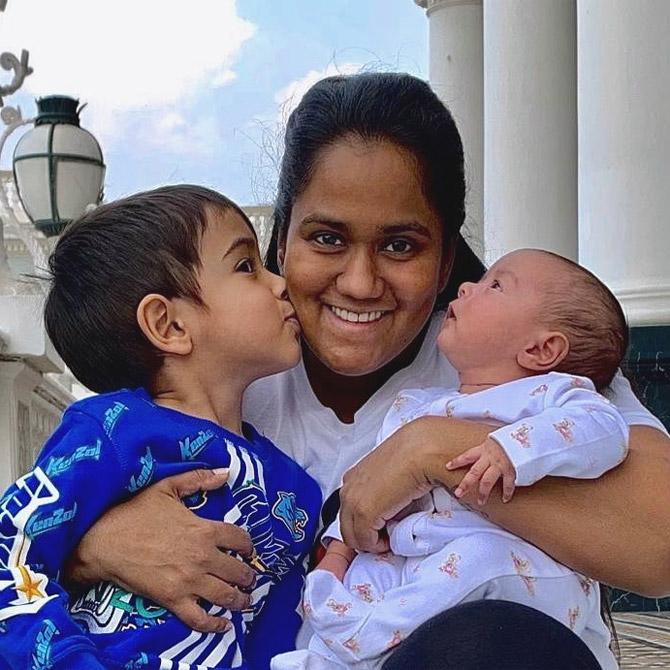 Salman Khan's sister Arpita Khan Sharma and her actor husband Aayush Sharma became proud parents to a baby girl on December 27, 2019. The couple named her Ayat, which means, an Islamic word which refers to the verses of the Quran. The associative meanings of Ayat are 'miracles' or 'proof' that describe the verses in the Quran. The couple has a son, Ahil, who was born in 2016. Ahil means 'emperor' or a 'ruler'.