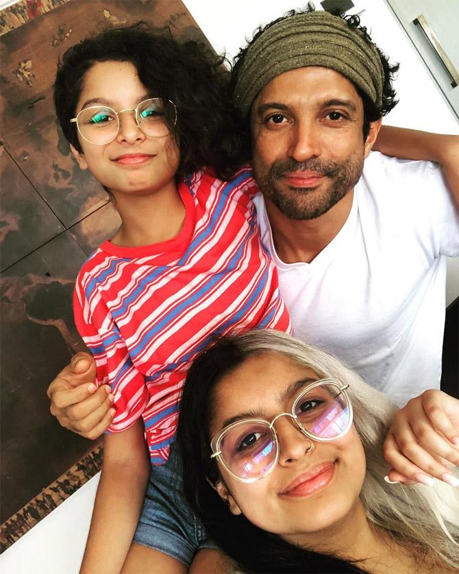 Farhan Akhtar and ex-wife Adhuna Bhabani have two daughters - Shakya and Akira. Shakya means 'energy circle' (a form of Chakra) in Sanskrit while Akira is Japanese for 'intelligent'.