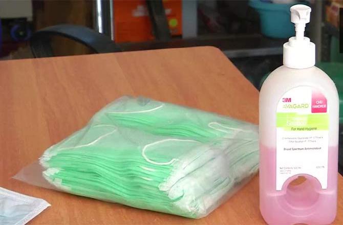 Bengaluru Central Crime Branch on March 31 seized as many as 1,000 fake N95 masks amid the ongoing coronavirus pandemic. However, the police have not yet made any arrests in the case (Picture/ANI-Twitter)