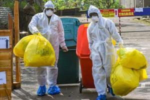 Coronavirus: Isolation ward set up at a civic hospital in Thane