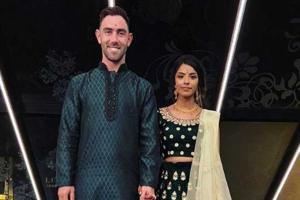 Glenn Maxwell wears sherwani, tilak for engagement to Vini Raman