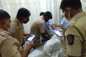 Motorcyclist hits sub inspector while cutting through police blockade