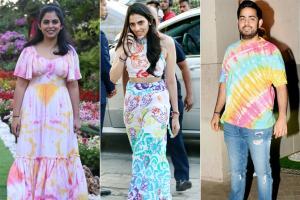 Akash Ambani and Shloka Mehta add splash of colours to Isha's Holi bash