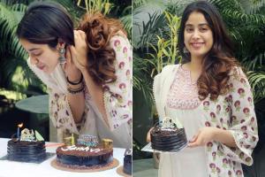 Janhvi Kapoor celebrates her 23rd birthday with her paparazzi friends
