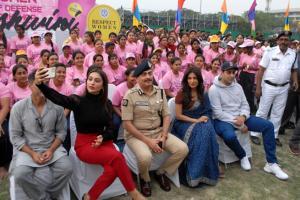 Mimi Chakraborty graces Kolkata police' self-defence workshop for girls