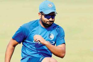 Rohit Sharma is running up and down stairs in his 54-storey building