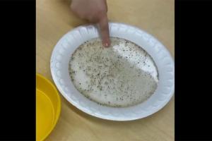 Teacher explaining students importance of washing hands is going viral