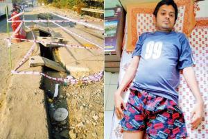 Man covering oil spill on Sion-Panvel highway survives 30-feet-fall 