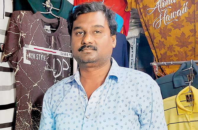 Virender Kandu, shop owner at Fashion Street 