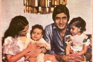 Abhishek Bachchan wishes sister Shweta Bachchan with a throwback pic