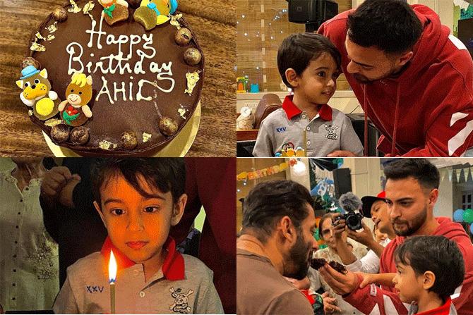 Inside Pictures: Ahil Sharma's birthday celebration was a grand affair!
