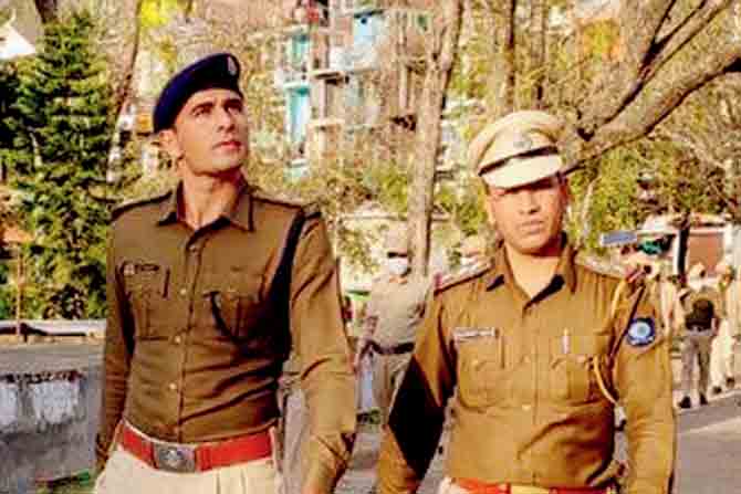 Kabaddi star Ajay Thakur (left) is  a DSP in Himachal Pradesh Police