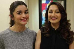 'Here's to another year full of blockbusters': Madhuri Dixit to Alia