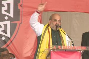 'Opposition terrorising minorities,' says Amit Shah at West Bengal ral