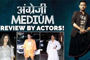 Bollywood celebs review Irrfan Khan and  Radhika Madan's Angrezi Medium