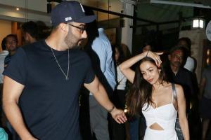 Dinner date! Arjun and Malaika spend some quality time together