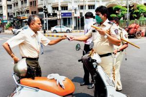 'What will I tell my family if I catch an infection?' ask Mumbai Police