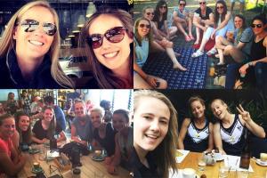 Aussie cricketer Meg Lanning loves to have a blast with her girl gang!